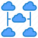 cloud, network, online, computer, server