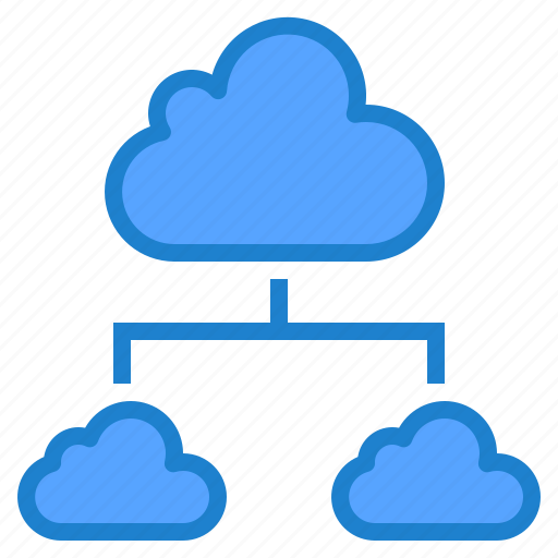 Cloud, network, 1, online, computer, server icon - Download on Iconfinder