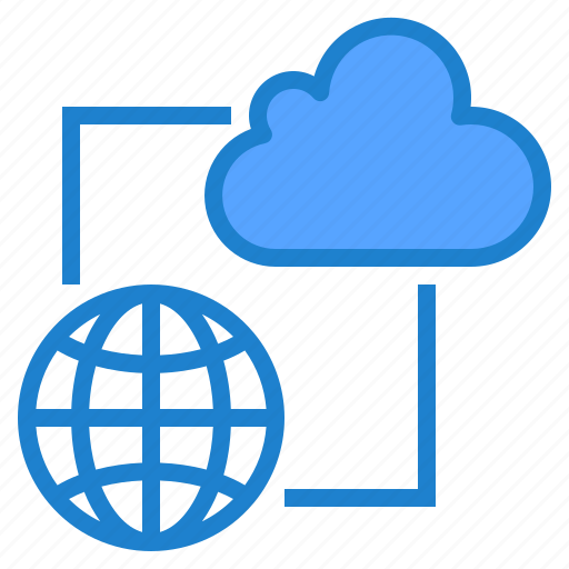 Global, network, online, computer, cloud, server icon - Download on Iconfinder