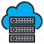 cloud, server, online, computer, network 