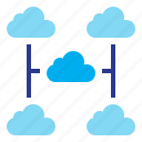 cloud, network, online, computer, server