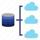 database, cloud, 1, online, computer, network, server
