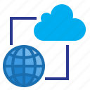 global, network, online, computer, cloud, server