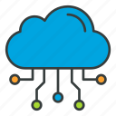 network, storage, connection, cloud