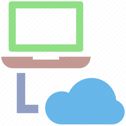 Cloud, cloud computing, computer, connection, data, network, storage icon - Download on Iconfinder