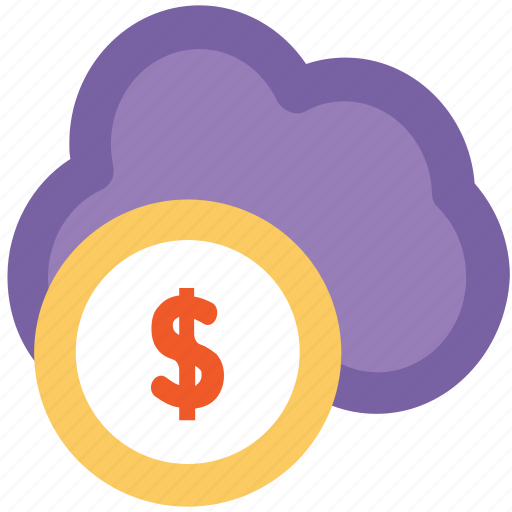 Cloud network, currency symbol, dollar sign, financial, global business, modern technology, online business icon - Download on Iconfinder