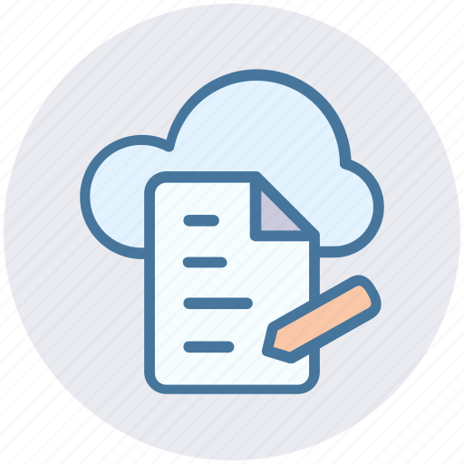 Cloud, cloud page, document, page, paper, storage icon - Download on Iconfinder