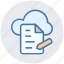 cloud, cloud page, document, page, paper, storage 