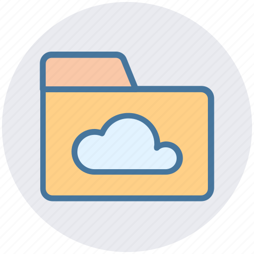 Cloud, cloud computing, cloud folder, files, folder, storage icon - Download on Iconfinder