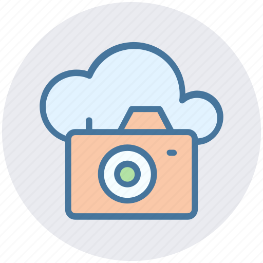 Camera, cloud, image, multimedia, photo, picture icon icon - Download on Iconfinder