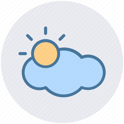 Cloud, cloud sun, icloud, sun, sunlight, weather icon - Download on Iconfinder