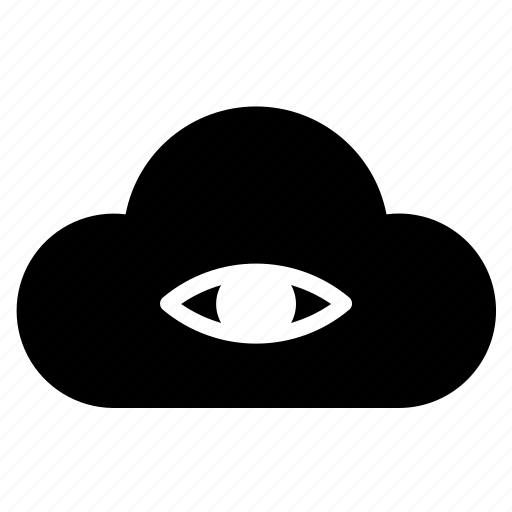 Cloud, data, eye, online, see icon - Download on Iconfinder