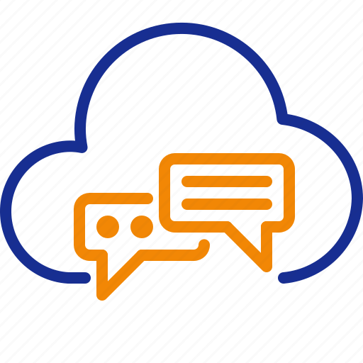 Business, support, communicarion, cloud, chat, message icon - Download on Iconfinder