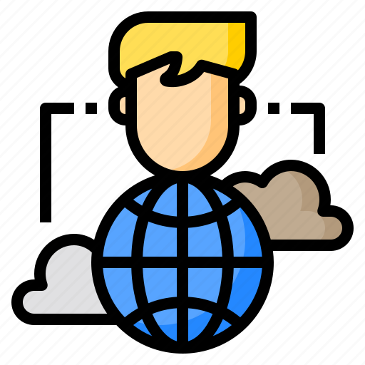 Admin, cloud, computing, network, storage, user icon - Download on Iconfinder