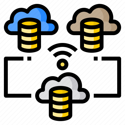 Cloud, cluster, computing, network, storage icon - Download on Iconfinder