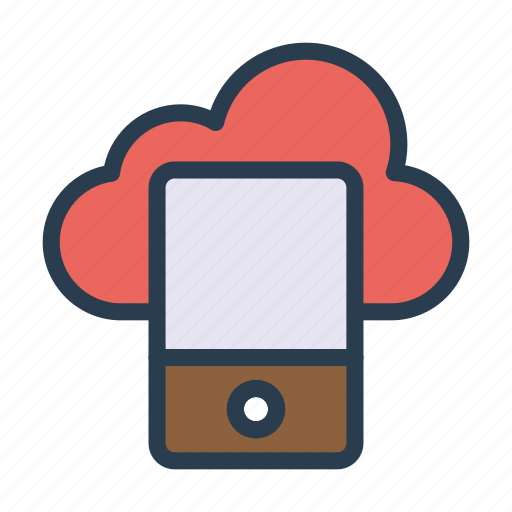 Cloud, database, device, mobile, phone icon - Download on Iconfinder