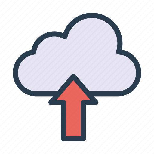 Arrow, cloud, server, storage, upload icon - Download on Iconfinder