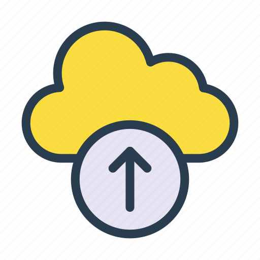 Arrow, cloud, server, storage, upload icon - Download on Iconfinder