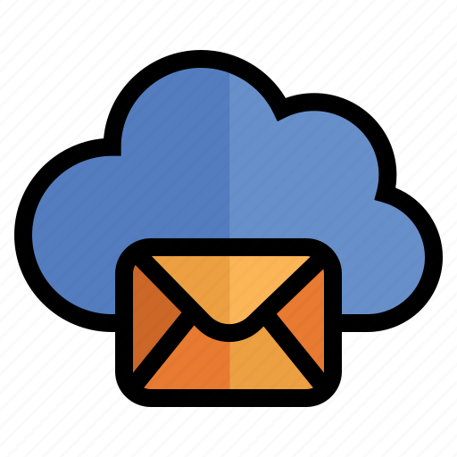 Email, mail, envelope, cloud, send, message icon - Download on Iconfinder