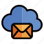 email, mail, envelope, cloud, send, message 