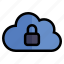 lock, cloud, password, padlock, protection, data, security, storage 