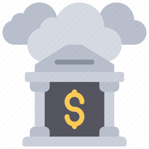 Cloud, banking, bank, online, clouds icon - Download on Iconfinder