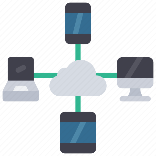 Cloud, device, network, devices, iphone, computer, tablet icon - Download on Iconfinder