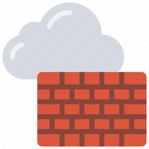 Cloud, wall, firewall, bricks, antivirus icon - Download on Iconfinder