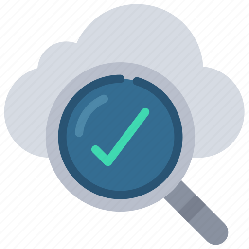 Search, cloud, research, magnifying, glass, loupe icon - Download on Iconfinder