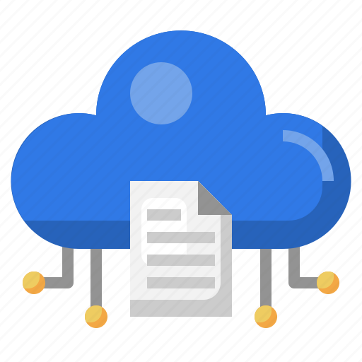 File, cloud, computing, storage, electronics, data icon - Download on Iconfinder