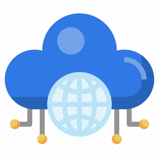 Globe, cloud, computing, world, grid, storage, worldwide icon - Download on Iconfinder