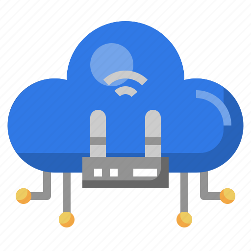 Router, networking, wifi, cloud, computing, internet icon - Download on Iconfinder