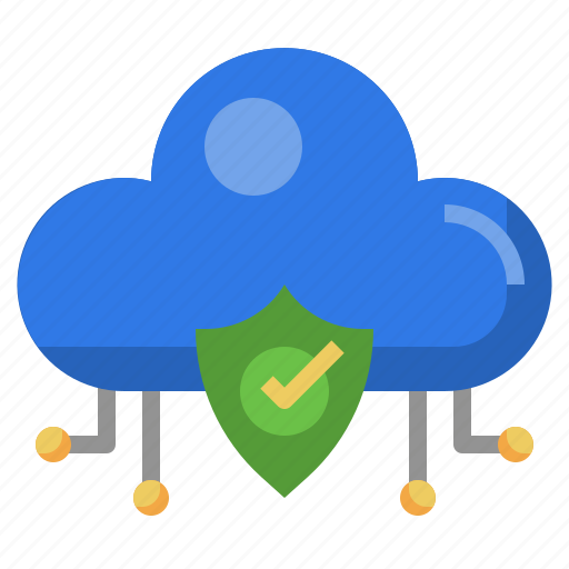 Shield, security, system, cloud, computing, data, storage icon - Download on Iconfinder