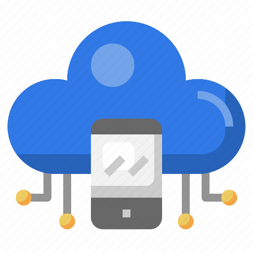 Smartphone, cloud, computing, electronics, mobile, phone, communications icon - Download on Iconfinder