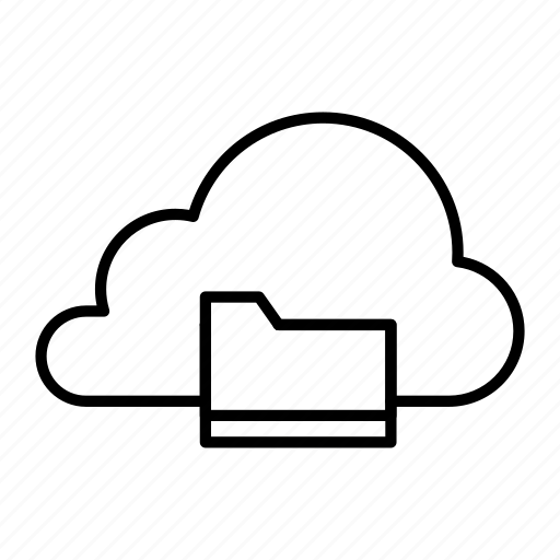 Cloud, files, folder icon - Download on Iconfinder