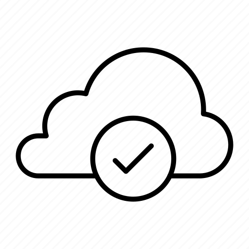 Cloud, complete, success icon - Download on Iconfinder