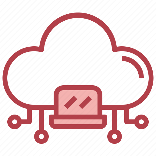 Laptop, cloud, computing, data, network, computer icon - Download on Iconfinder