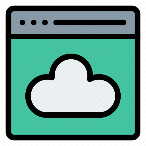 Browsing, cloud, cloudy, internet, server, upload icon - Download on Iconfinder