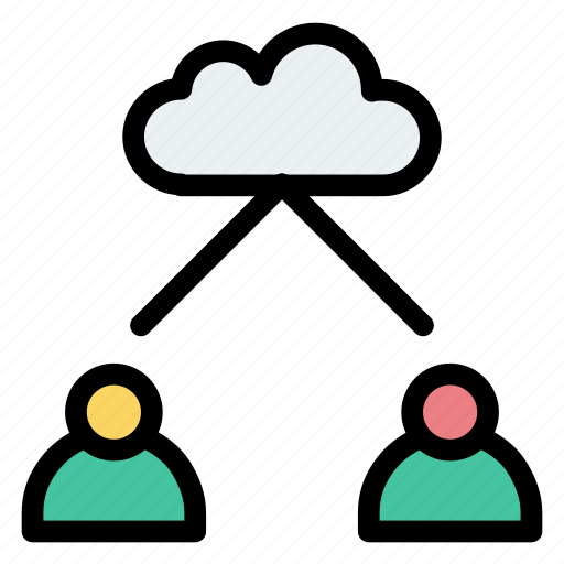 Cloud, cloudy, internet, server, sharing icon - Download on Iconfinder