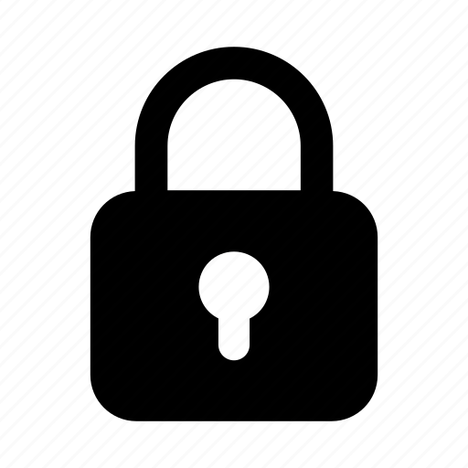 Padlock, latch, padlock encryption, secure lock, lock icon - Download on Iconfinder
