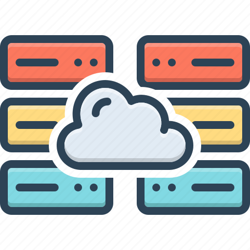 Cloud server, computing, data, hosting, internet, networking, storage icon - Download on Iconfinder