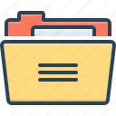 binder, binders, directory, dossier, folder, portfolio, repository