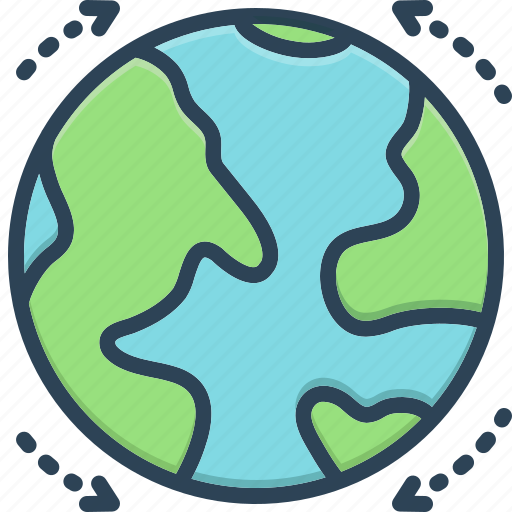 Earth, globe, model, network, planet, spherical, surface icon - Download on Iconfinder