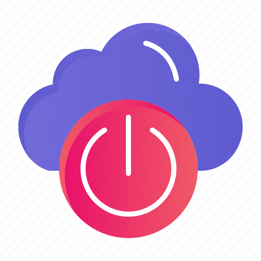 Cloud, network, off, power icon - Download on Iconfinder
