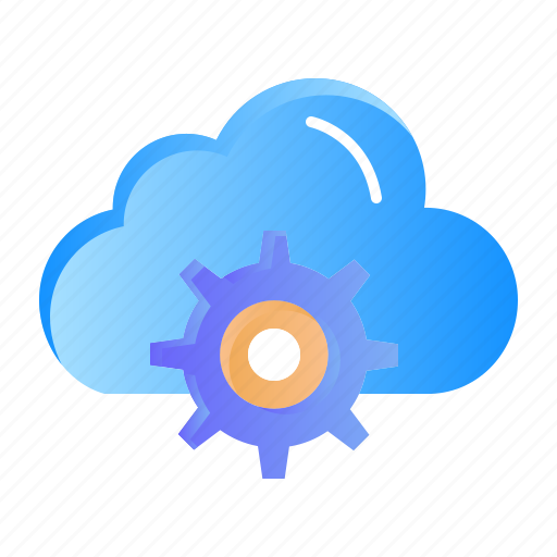 Cloud, computing, gear, setting icon - Download on Iconfinder