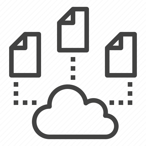Cloud, computing, data, file, share, technology icon - Download on Iconfinder