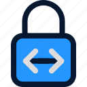 lock, icon, outline, fill