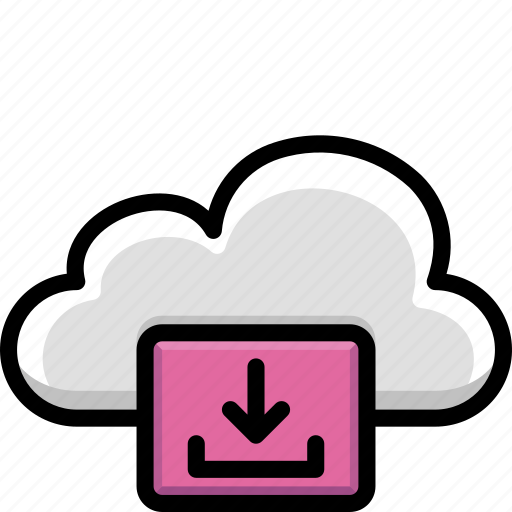 Cloud, colour, download, functions icon - Download on Iconfinder