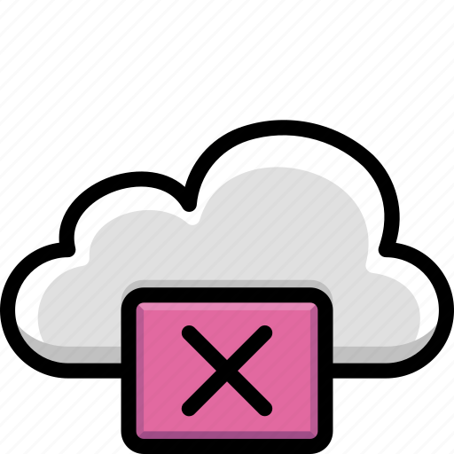 Cloud, colour, delete, functions icon - Download on Iconfinder