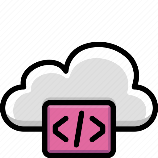 Cloud, code, colour, functions, html icon - Download on Iconfinder